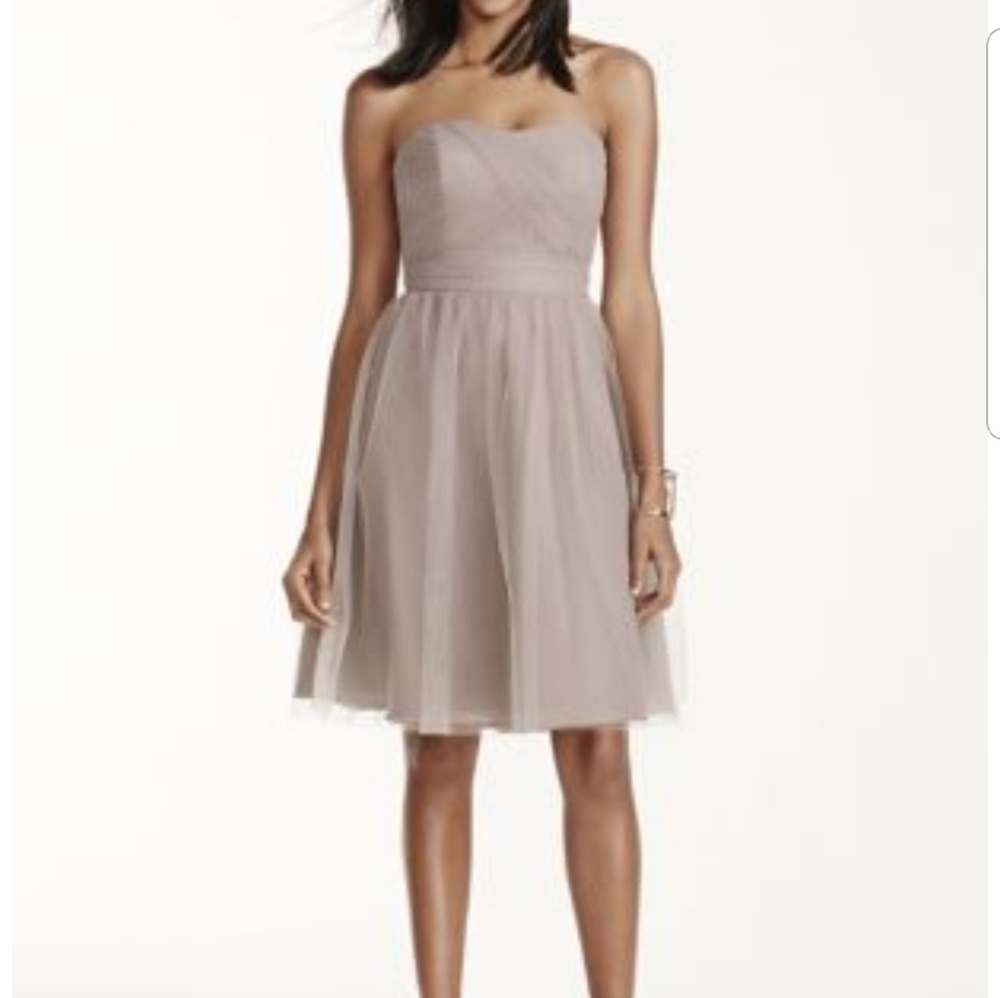 David's Bridal Bridesmaid Dress, optional Prom